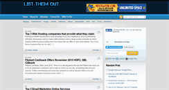 Desktop Screenshot of listthemout.com